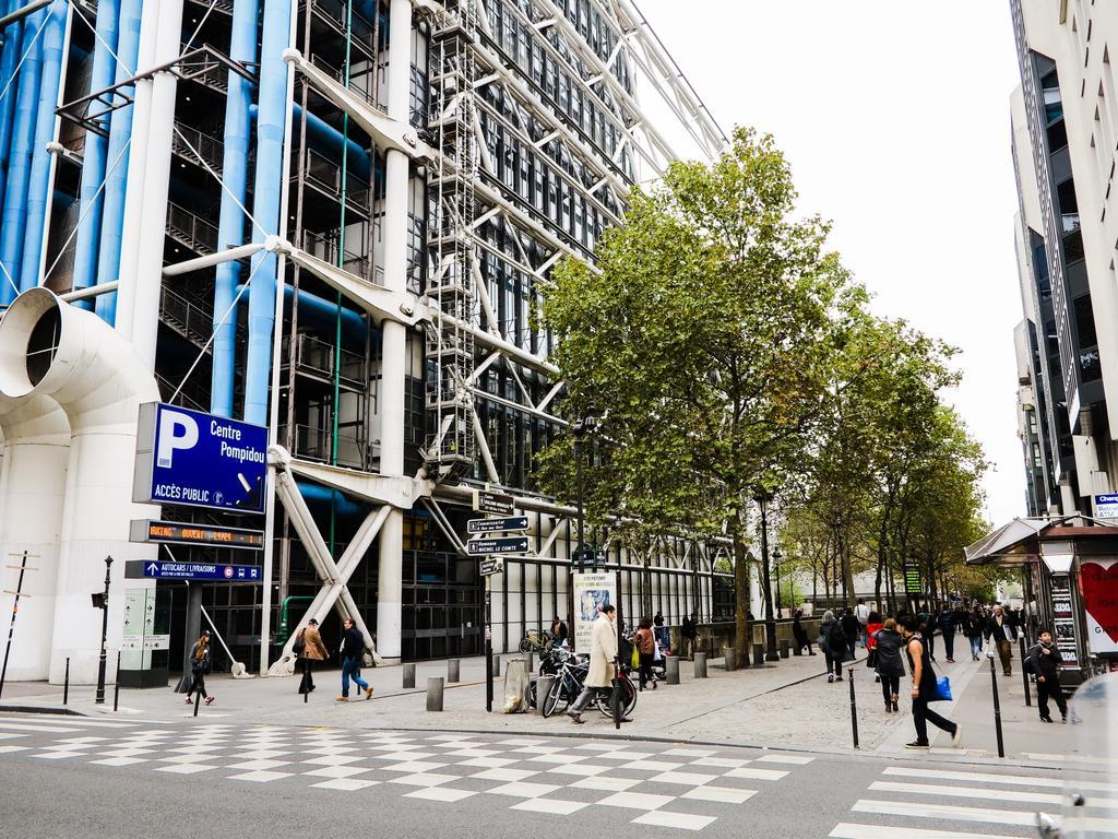 Studio Petit Pompidou Paris Rom bilde